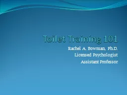 Toilet Training 101