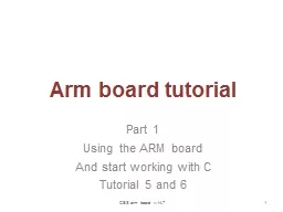 Arm board tutorial