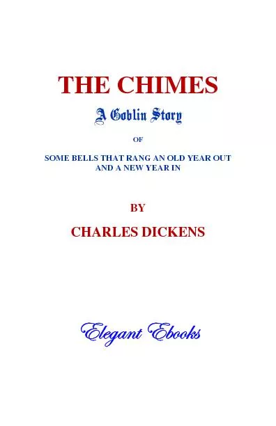 BY CHARLES DICKENS