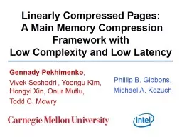 Linearly Compressed Pages: