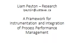 Liam Peyton – Research