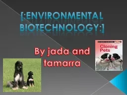 [:environmental biotechnology