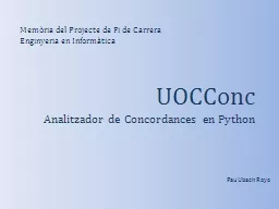UOCConc