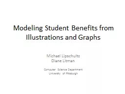 Modeling Student Benefits from Illustrations and Graphs