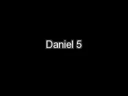 Daniel 5