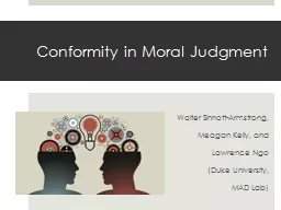 Conformity in Moral Judgment