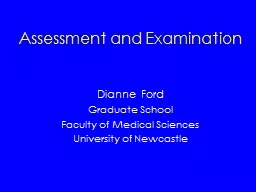 Assessment and