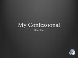 My Confessiona