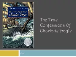 The True Confessions Of Charlotte Doyle