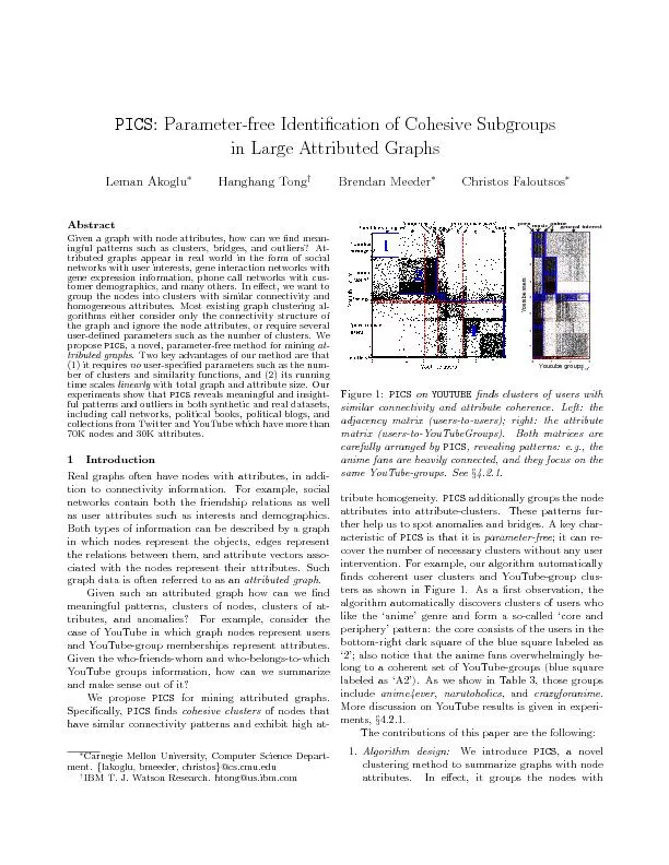 similarconnectivitypatternsintocohesiveclustersthathavehighattributeho