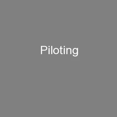 Piloting