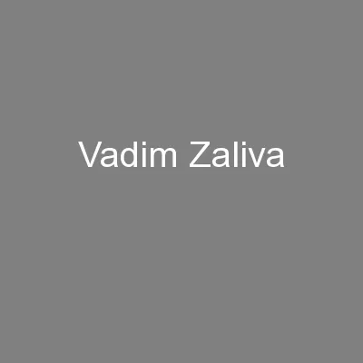 Vadim Zaliva
