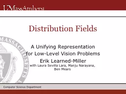 Distribution Fields