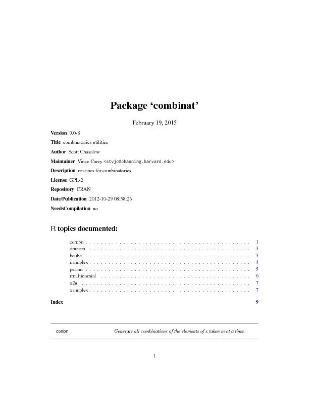 2combnDescriptionGenerateallcombinationsoftheelementsofxtakenmatatime.