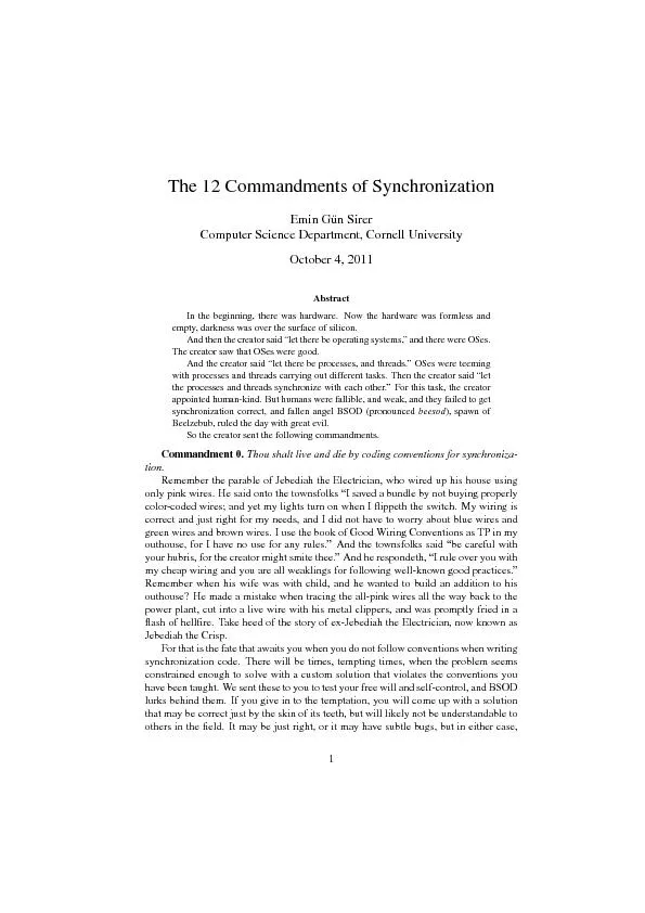 The12CommandmentsofSynchronizationEminG