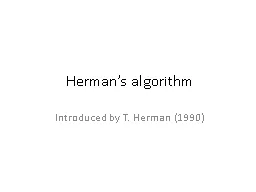 Herman’s algorithm
