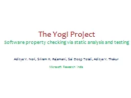 The Yogi Project