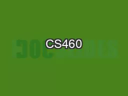 CS460