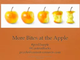 More Bites at the Apple
