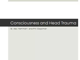 Consciousness and Head Trauma