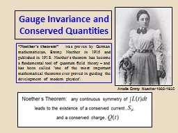 Gauge Invariance and