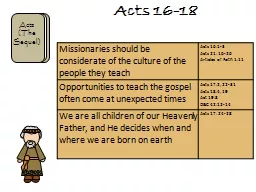 Acts 16-18