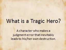 What is a Tragic