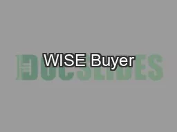 WISE Buyer