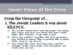 Seven Views of the Cross