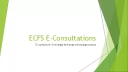 ECFS E-Consultations