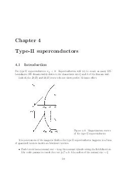 Chapter  TypeII superconductors