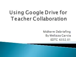 Using Google Drive for