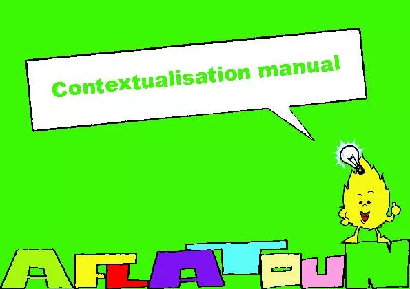 Contextualisation manual