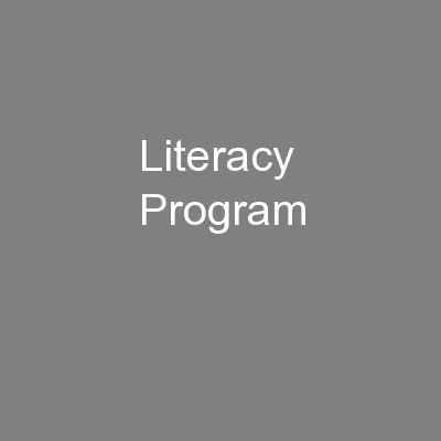 Literacy Program