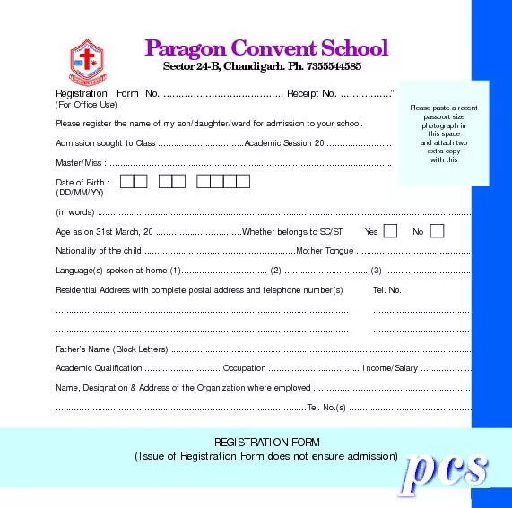 Paragon Convent School