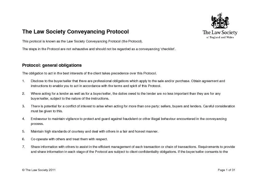 the law society 2011 page 1 of 31