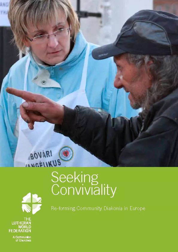Seeking ConvivialityRe-forming Community Diakonia in Europe
