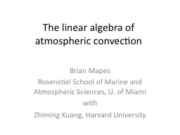 The linear algebra of