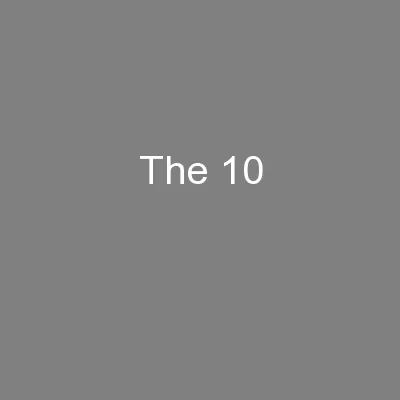 The 10