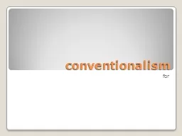 conventionalism