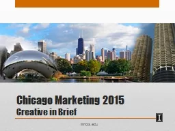 Chicago Marketing 2015