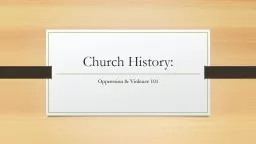 Church History: