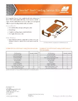 Non-OEM Steel Cowling Deutz kit includes