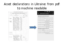 Asset declarations in Ukraine: from