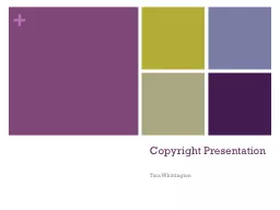 Copyright Presentation