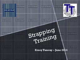 Strapping Training