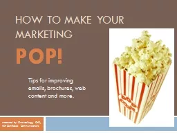 How to Make Your Marketing