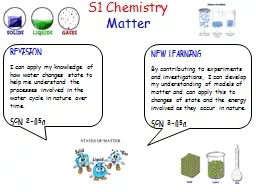 S1 Chemistry