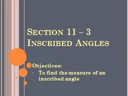 Section 11 –