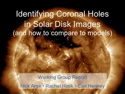 Identifying Coronal Holes